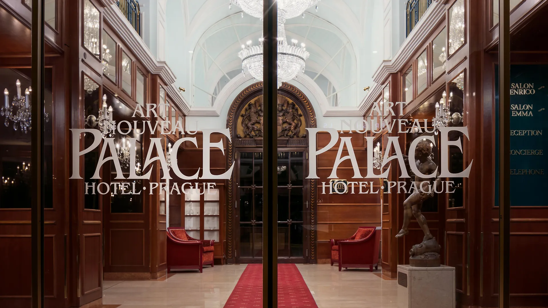 *****  Art Nouveau Palace Hotel Praga República Checa