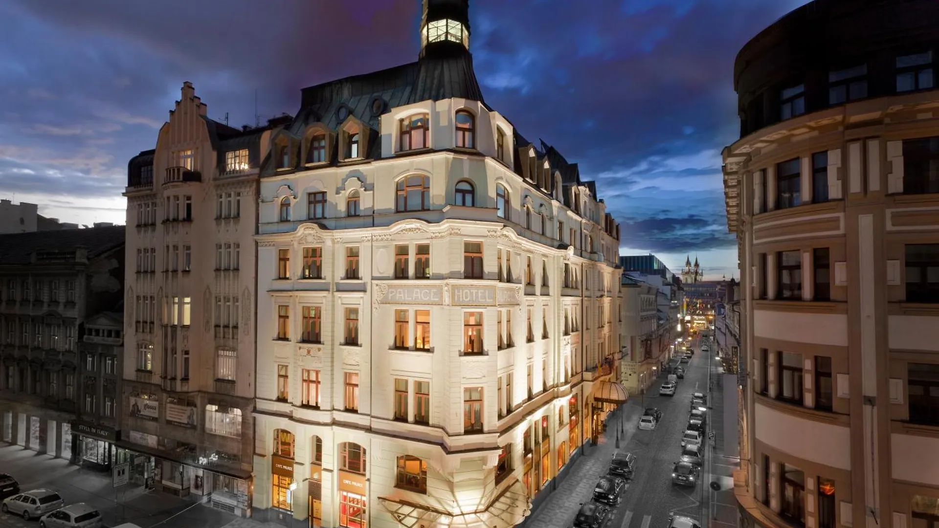 Art Nouveau Palace Hotel Prag